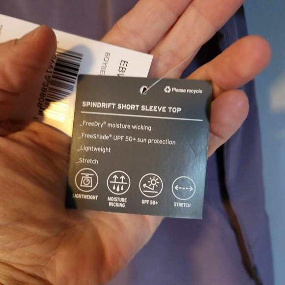 NWT Eddie Bauer Bosenberry Spindrift Short Sleeve - Picture 3 of 8